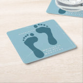 Wandelen is het beste medicijn Hippocrates citaat Kartonnen Onderzetters (Schuin)