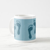 Wandelen is het beste medicijn Hippocrates citaat Koffiemok (Voorkant links)