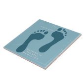 Wandelen is het beste medicijn Hippocrates citaat Tegeltje (Zijkant)