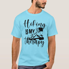 Wandelen Is Mijn Therapie 2 T-shirt