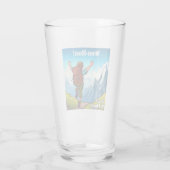 Wandelen Jippie Mijn Telefoon Vergeten Glas (Achterkant)