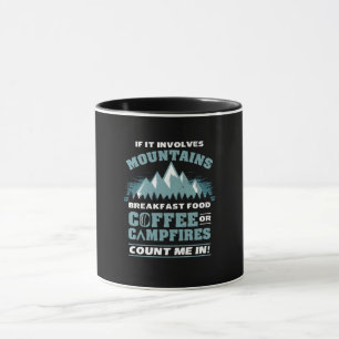Wandelen Kamperen Koffie Mok