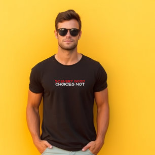 Wandelen kamperen trekking humor zwart T-shirt