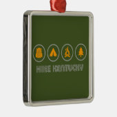 Wandelen Kentucky Metalen Ornament (Rechts)