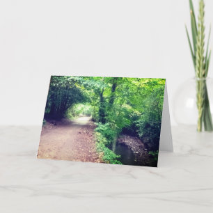 Wandelen langs de rivier kaart