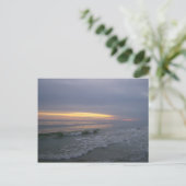 Wandelen langs Oak Island, NC Briefkaart (Staand voorkant)