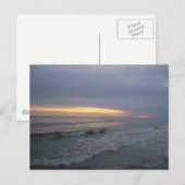 Wandelen langs Oak Island, NC Briefkaart (Voorkant / Achterkant)