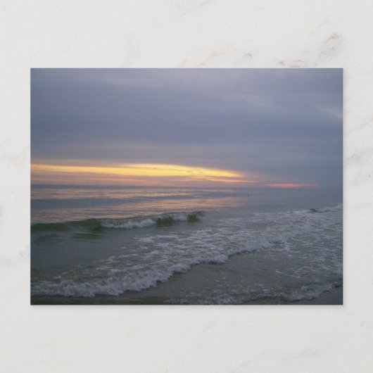 Wandelen langs Oak Island, NC Briefkaart (Voorkant)