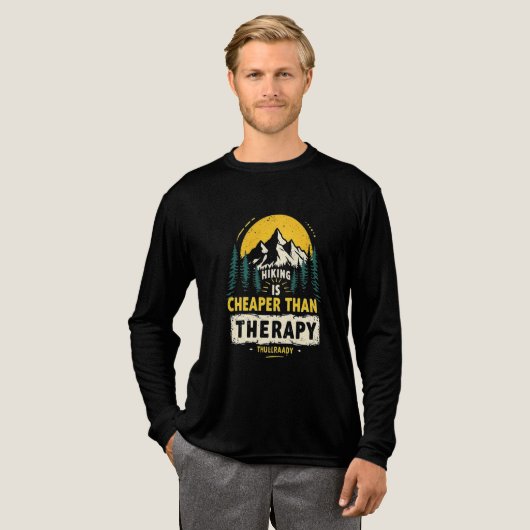 Wandelen mannen Adventure Tshirt (Voorkant)