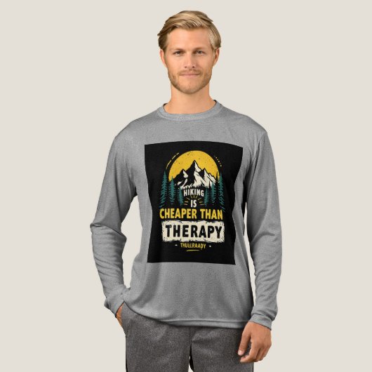 Wandelen mannen Adventure Tshirt (Voorkant)