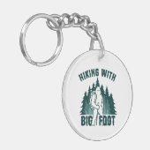 Wandelen met Bigfoot Sleutelhanger (Voorkant Links)