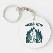 Wandelen met Bigfoot Sleutelhanger (Voorkant)