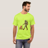Wandelen met de octopus t-shirt (Voorkant volledig)