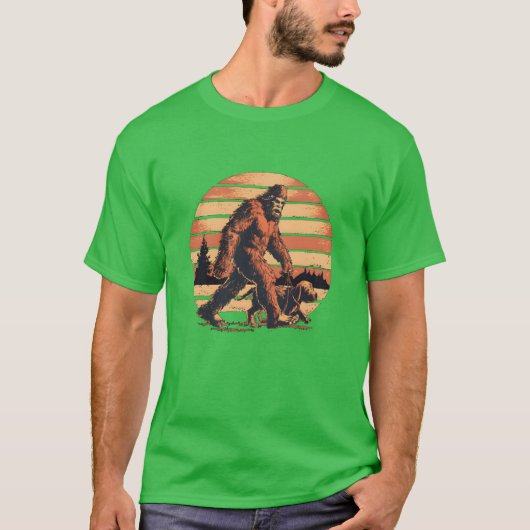 Wandelen met een hond jongen t-shirt (Voorkant)