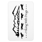 Wandelen met Honden Flex Magnet-Husky Magneet (Verticaal)