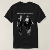Wandelen met Jezus Christopher Walken Comfy Graphi T-shirt (Design voorkant)