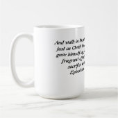 Wandelen met Jezus Koffiemok (Links)