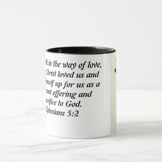 Wandelen met Jezus Mok (Midden)