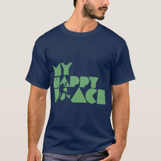 Wandelen mijn gelukzaligheid t-shirt