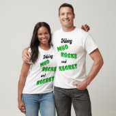 Wandelen Modder Rotsen en Spijt T-shirt (Unisex)