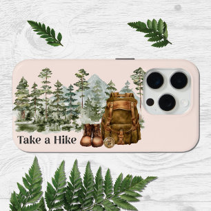 Wandelen naar Mountain Outdoor Hoesje-Mate iPhone  iPhone 15 Pro Case