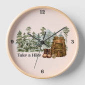 Wandelen naar Mountain Outdoor Natuur (Voorkant)