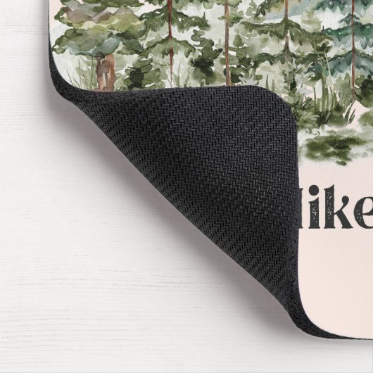 Wandelen naar Mountain Outdoor Natuur Forest Muismat (Hoek)