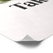 Wandelen naar Mountain Outdoor Quote Poster (Hoek)