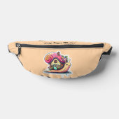 "Wandelen, niet haasten" Heuptasje (Liggend)