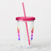 Wandelen of Trekken Acryl Drinkbeker (Links)