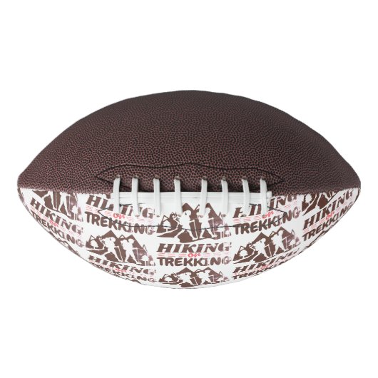 Wandelen of Trekken American Football (Voorkant)