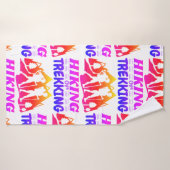 Wandelen of Trekken Badhanddoek (Badhanddoek)