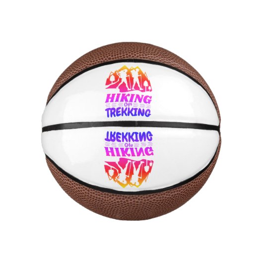 Wandelen of Trekken Basketbal (Voorkant)