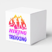 Wandelen of Trekken Bedankdoosjes (Achterkant)