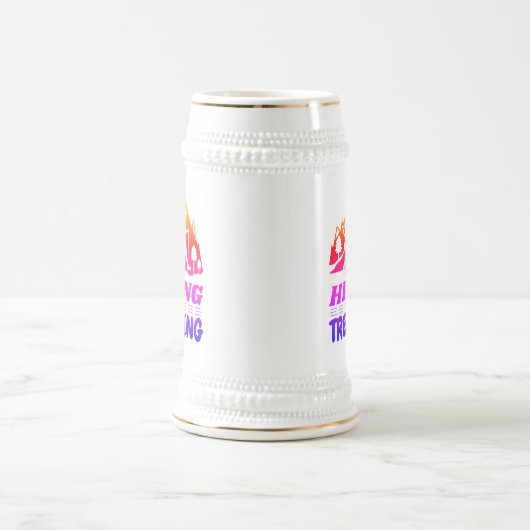 Wandelen of Trekken Bierpul (Center)