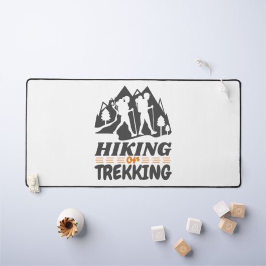 Wandelen of Trekken Bureaumat (Kindertafel)