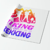 Wandelen of Trekken Cadeaupapier (Uitgerold)