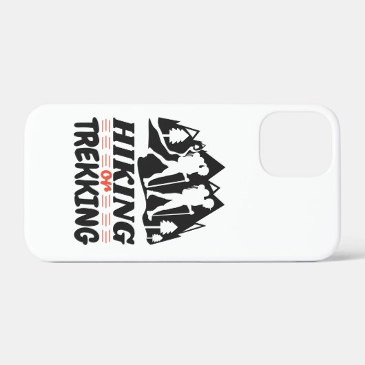 Wandelen of Trekken Case-Mate iPhone Case (Achterkant (horizontaal))