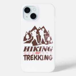 Wandelen of Trekken iPhone 15 Case