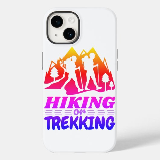 Wandelen of Trekken Case-Mate iPhone Case (Achterkant)