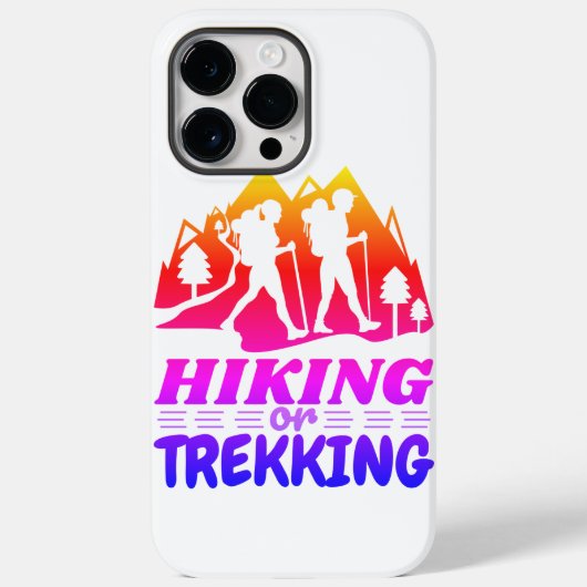 Wandelen of Trekken Case-Mate iPhone Case (Achterkant)
