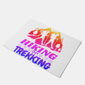 Wandelen of Trekken Deurmat (Schuin)