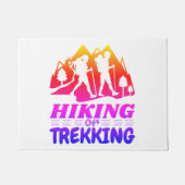 Wandelen of Trekken Deurmat (Voorkant)