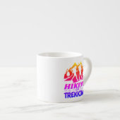 Wandelen of Trekken Espresso Kop (Voorkant rechts)