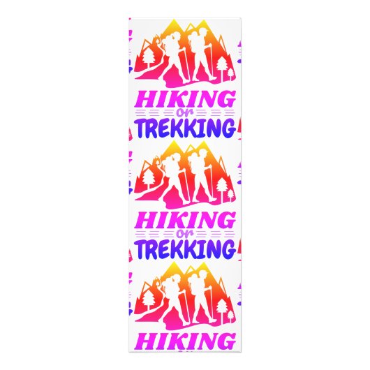 Wandelen of Trekken Foto Afdruk (Voorkant)