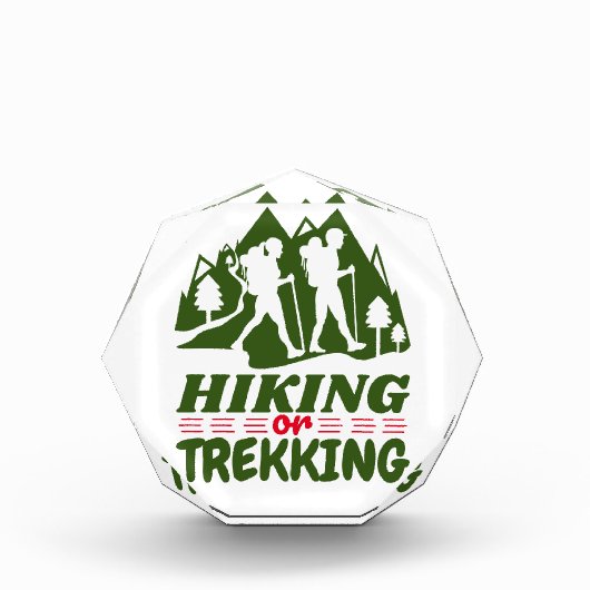 Wandelen of Trekken Fotoblokken (Voorkant)