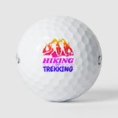 Wandelen of Trekken Golfballen (Voorkant)