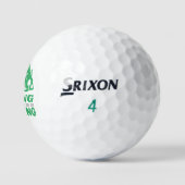 Wandelen of Trekken Golfballen (Logo)