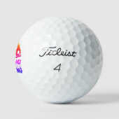 Wandelen of Trekken Golfballen (Logo)