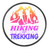 Wandelen of Trekken Hockey Puck (Voorkant)